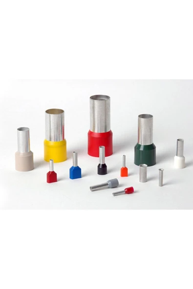 Mas 100 Adet Maasco Yüksük Izole Kablo Ucu 0.75 mm ürün görseli 1