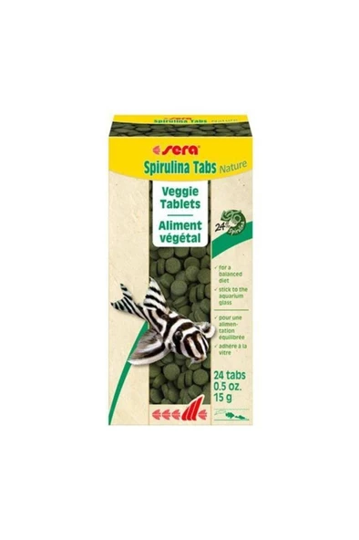 Sera Spirulina Tabs 24 Tablet ürün görseli 1