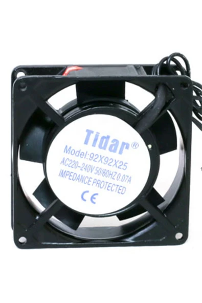 TIDAR 92x92x25 Hsl 220V Ac Fan ürün görseli 1