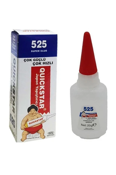Quickstar Bbcelektronik 20gr Metal-plastik-cam-ahşap-porselen Çok Güçlü Pratik Hızlı Japon Yapıştırıcı ürün görseli 1