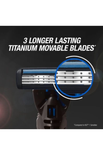 Bic Flex 3 Hybrid Yedek Tıraş Bıçağı 4'lü - Resim 4