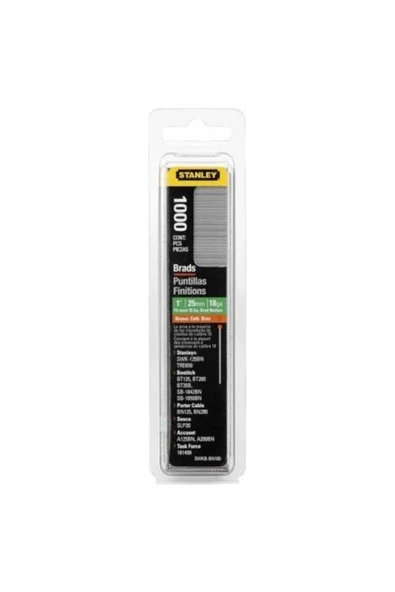 Stanley 1swkbn075t Ince Işlem Çivi 20mm (1000 Adet) ürün görseli 1