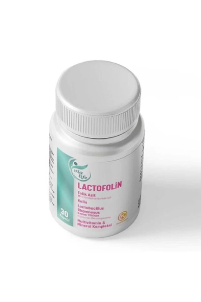Lactofolin Folik Asit, Kolin, Probiyotik, Multivitamin 30 Kapsül - Resim 2