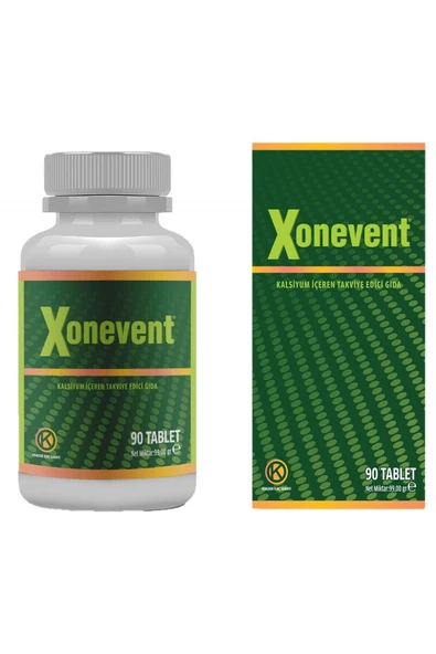 Xonevent Kalsiyum, Magneyum, D3, Lizin, Bor 90 Tablet ürün görseli 1