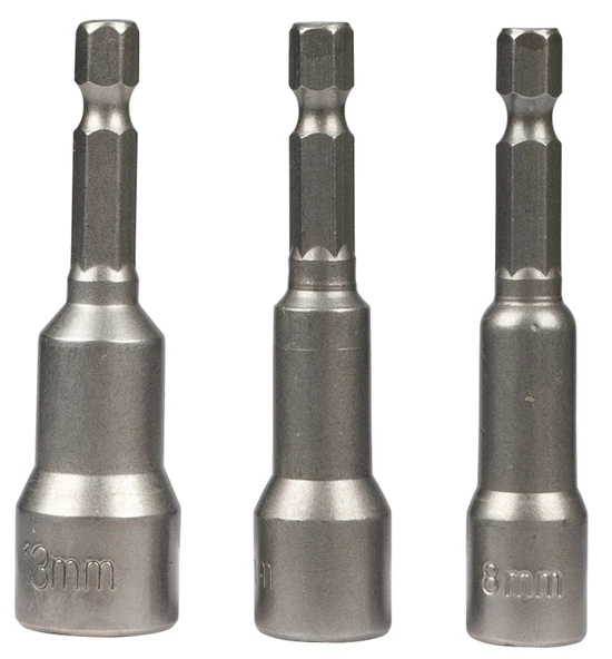 RB510 Manyetik Somun Adaptör Seti 1/4’’ - 3 Parça ürün görseli 1
