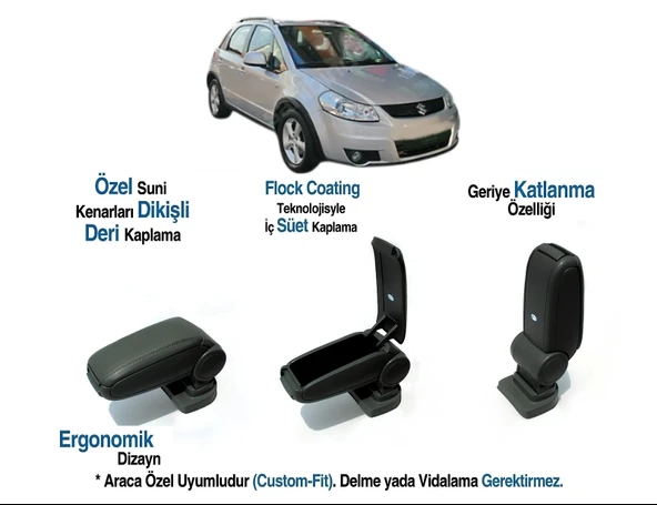 ARACA ÖZEL KOLÇAK SX4 2007-2009 ON ürün görseli 1