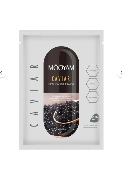 MOOYAM Capsule Mask Caviar Kağıt Yüz Maskesi ürün görseli 1