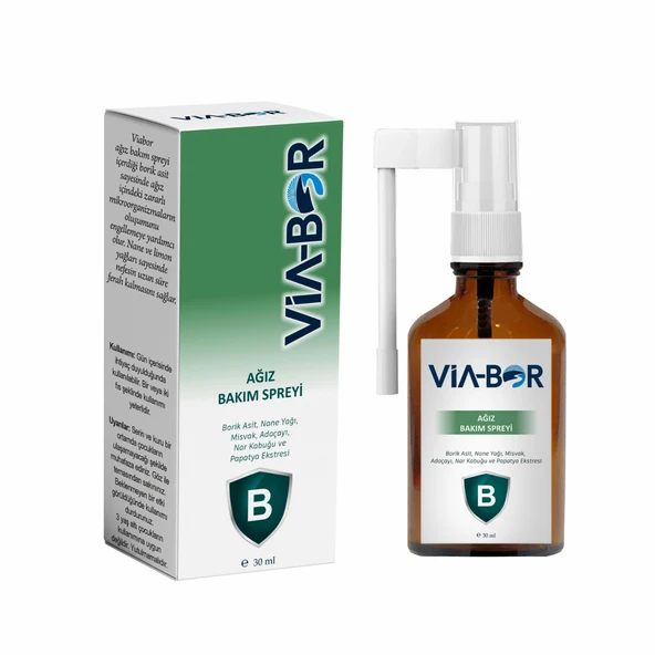 VİA-BOR Ağız Bakım Spreyi ürün görseli 1