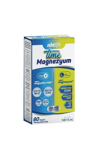 Nbt Life Time Magnezyum 60 Kapsül ürün görseli 1
