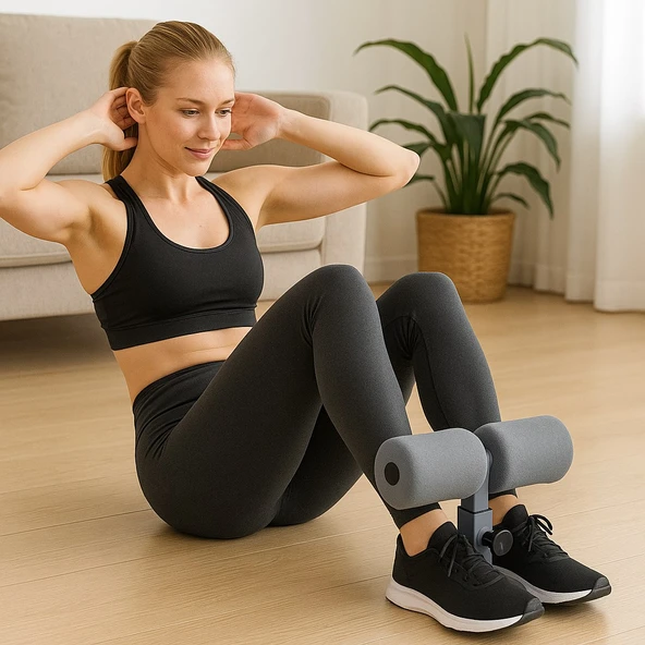 Vantuzlu Mekik Çekme Spor Aleti Karın Egzersizi Evde Spor Egzersiz CKS-1 ürün görseli 1