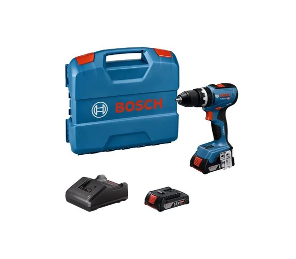 Bosch GSB 18V-65 2.0Ah Çift Akülü Darbeli Vidalama ürün görseli 1