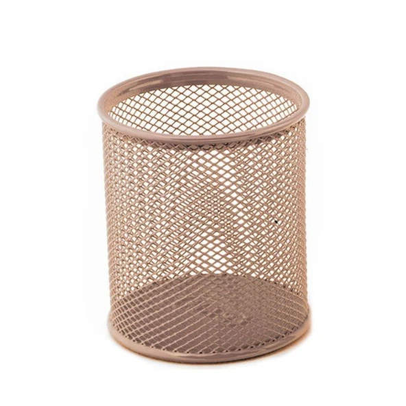 Mas Kalemlik Metal Perforeli Silindir Rose Gold 500 ürün görseli 1