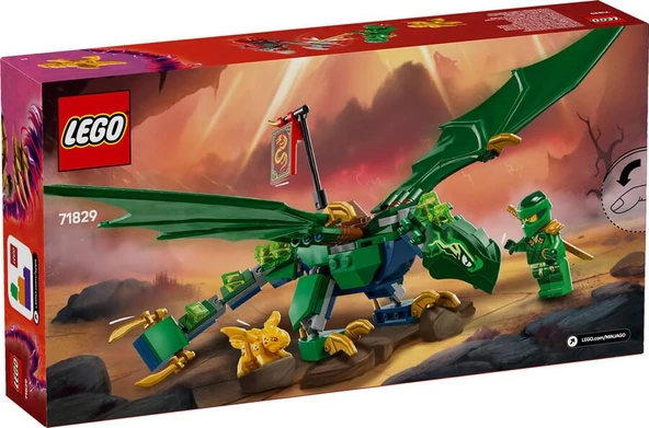 LEGO Ninjago 71829 Lloyd's Green Forest Dragon - Resim 2