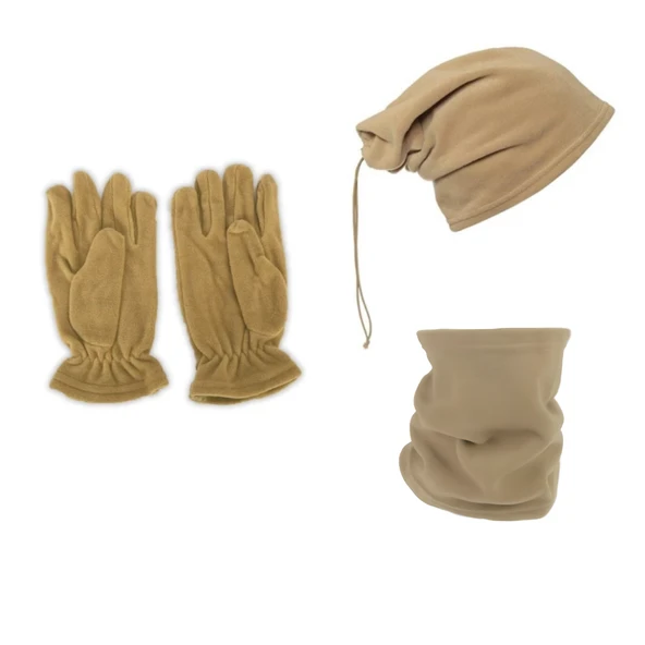KARCAMP UNISEX 3'LÜ POLAR BERE-BOYUNLUK-ELDİVEN SETİ (NANO) ürün görseli 1