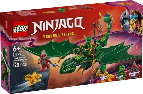 LEGO Ninjago 71829 Lloyd's Green Forest Dragon ürün görseli 1