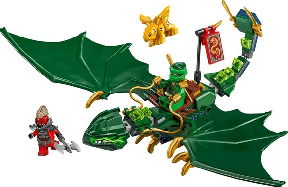 LEGO Ninjago 71829 Lloyd's Green Forest Dragon - Resim 3