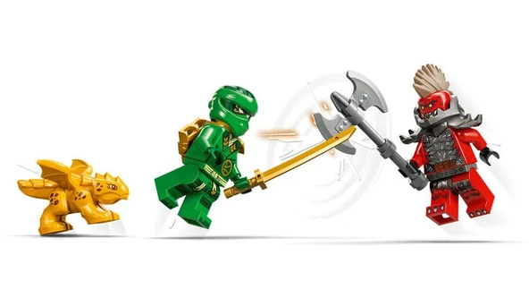LEGO Ninjago 71829 Lloyd's Green Forest Dragon - Resim 4