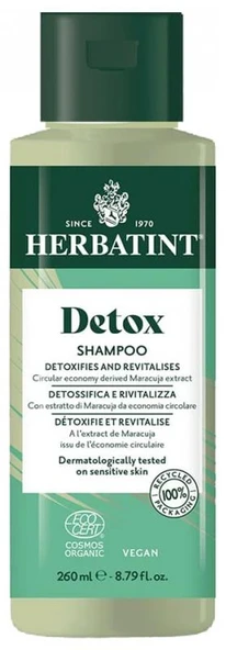 Herbatint Detox Shampoo Organic 260ml ürün görseli 1