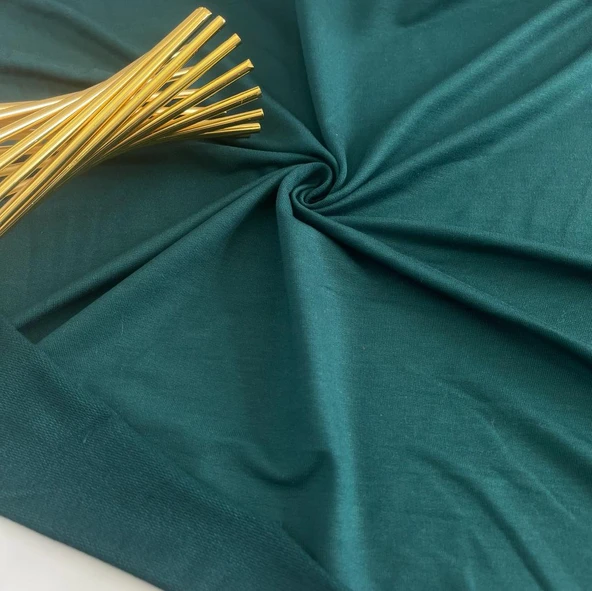 Kaf Kumaş  Viskon İki İplik Kumaş | Yeşil ürün görseli 1