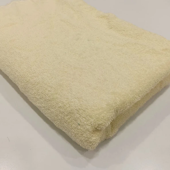 Kaf Kumaş  Pamuklu Havlu Kumaş | Açık Sarı ürün görseli 1