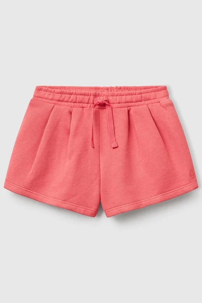 United Colors of Benetton Kız Çocuk Şort Pembe 3J70G901R ürün görseli 1