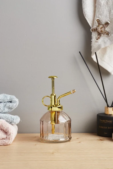Perotti Vintage Cam Bitki Sulama Şişesi 250 ML Pembe ürün görseli 1