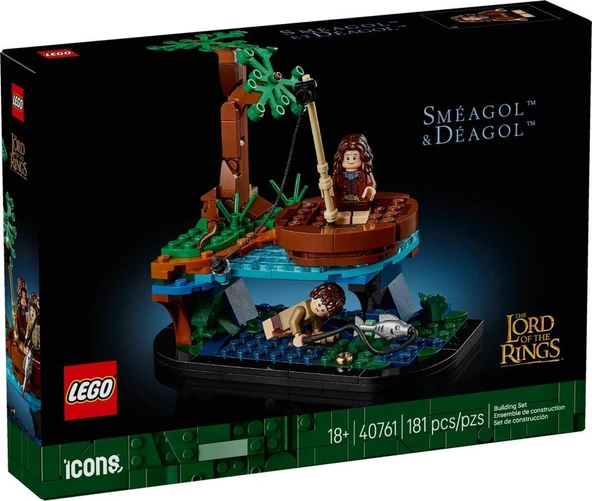 LEGO Icons 40761 The Lord of the Rings: Sméagol and Déagol ürün görseli 1