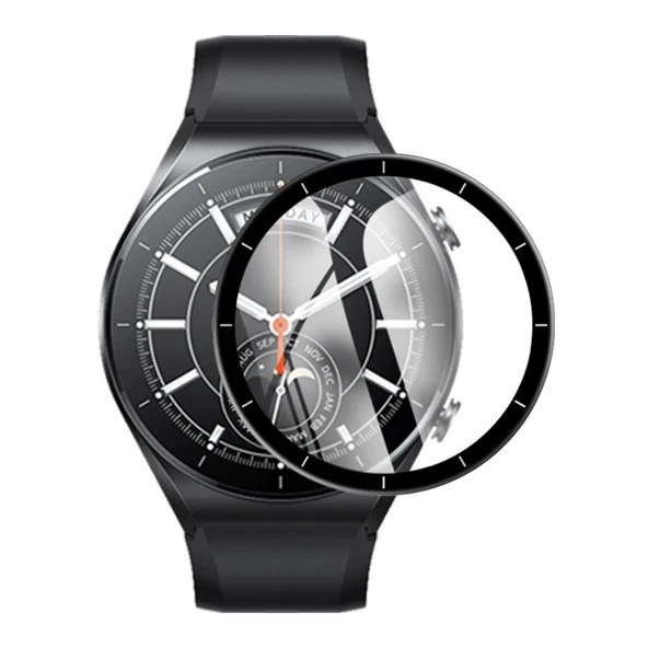 Xiaomi Watch S1 ile Uyumlu 3D Full Ekran Koruyucu ürün görseli 1