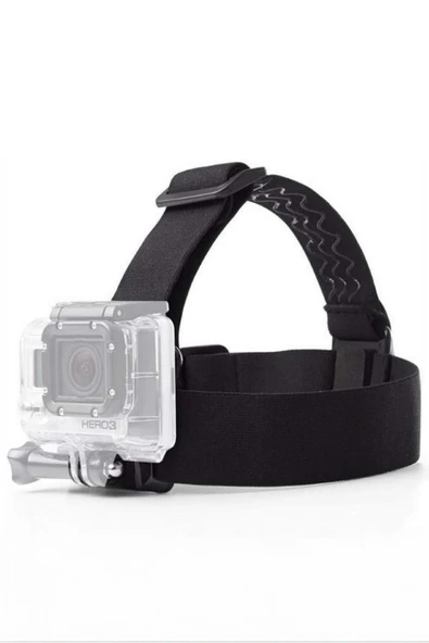 GoPro Aksiyon Kamera ile Uyumlu Kafa Bandı Head Strap Tutucu ürün görseli 1