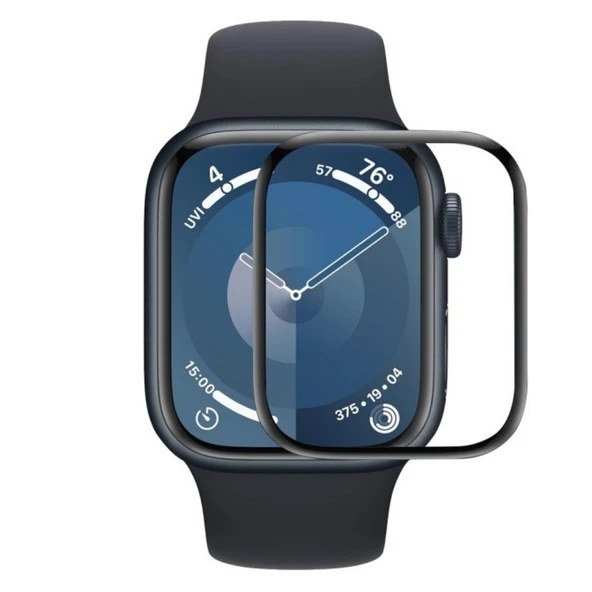 Apple Watch 10. Nesil 46mm ile Uyumlu 3D Full Ekran Koruyucu ürün görseli 1