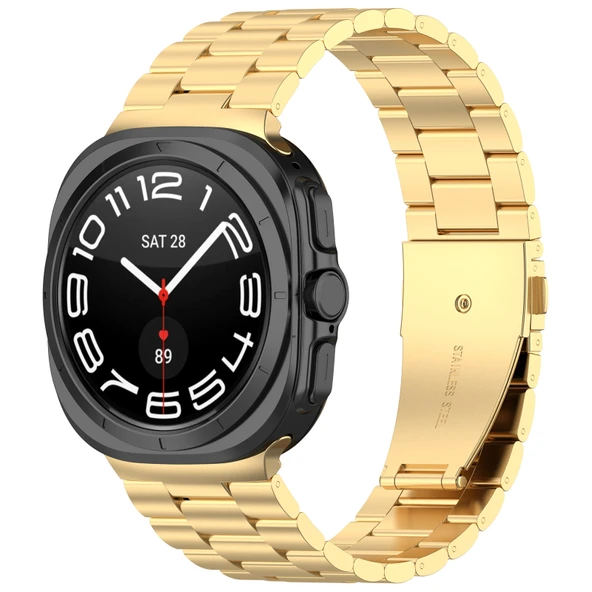 Samsung Galaxy Watch 7 Ultra 47mm Uyumlu Orijinal Pim Ayarlanabilir Çelik Kordon ürün görseli 1