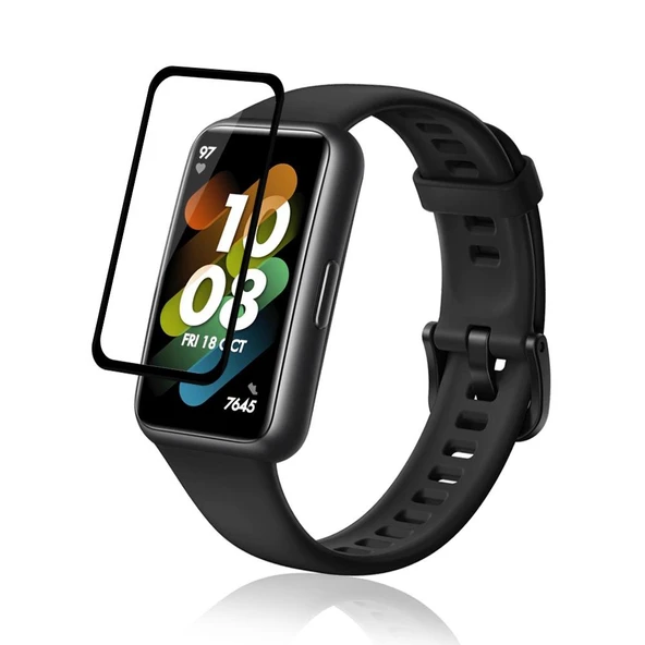 Huawei Band 8 ile Uyumlu 3D Full Ekran Koruyucu ürün görseli 1