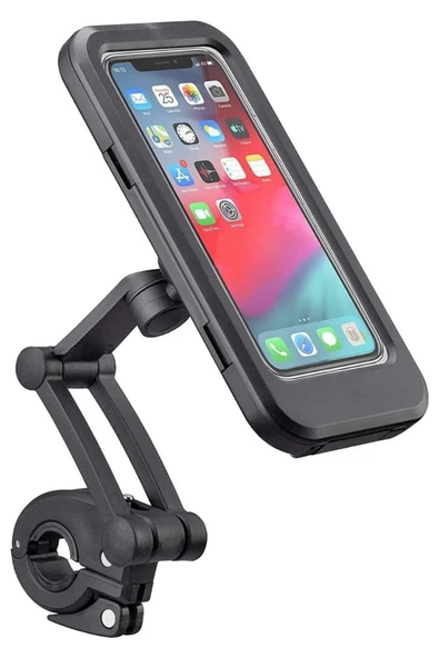 Motorsiklet Bisiklet Atv Manyetik Su Geçirmez 360° 5-7 inç Telefon Tutucu Tutacağı M3 ürün görseli 1