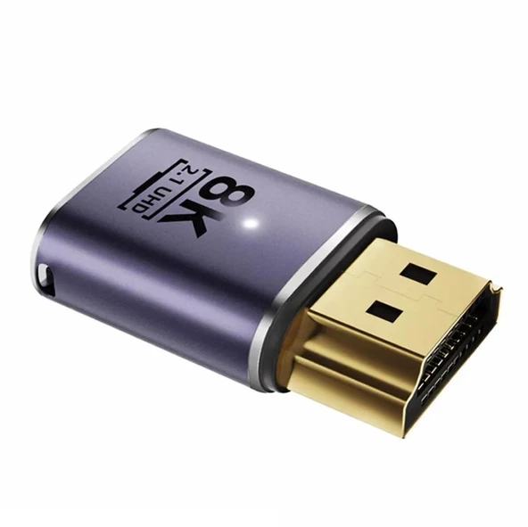 HDMI to HDMI Çevirici 8K 2.1 UHD Dönüştürücü Adaptör ürün görseli 1