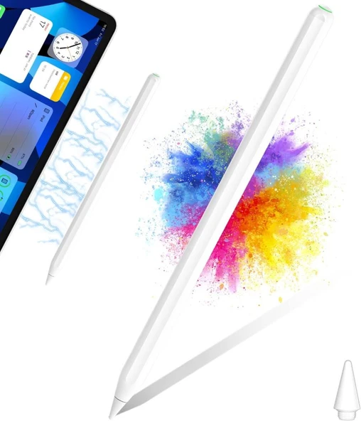 iPad Air 4 5 Air 16 Pro 11 12.9 Mini 6 ile Uyumlu Kablosuz Şarj Palm Rejection Stylus Kalem ürün görseli 1