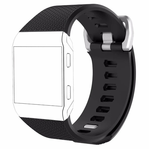 Fitbit Ionic Akıllı Bileklik Renkli Silikon TME Kordon Kayış - Resim 2