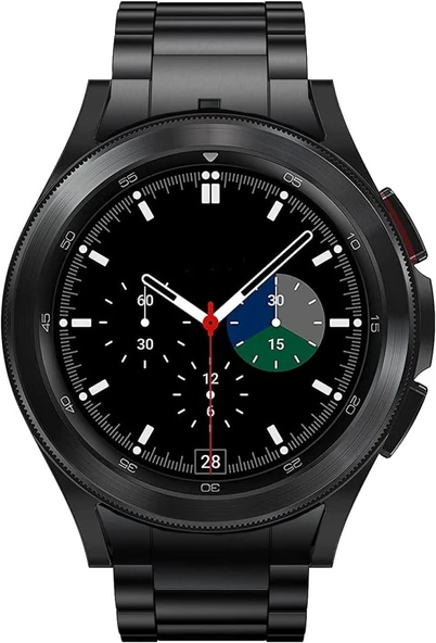 Samsung Galaxy Watch 4 5 6 7 Pro 40 42 44 46mm Uyumlu Çelik Kordon ürün görseli 1