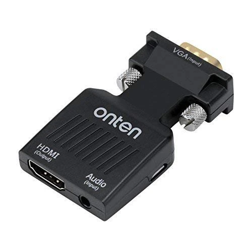 Onten OTN-7557 ile Uyumlu 1080P Hdmi to Vga Ses Çıkışlı Dönüştürücü Kablo ürün görseli 1