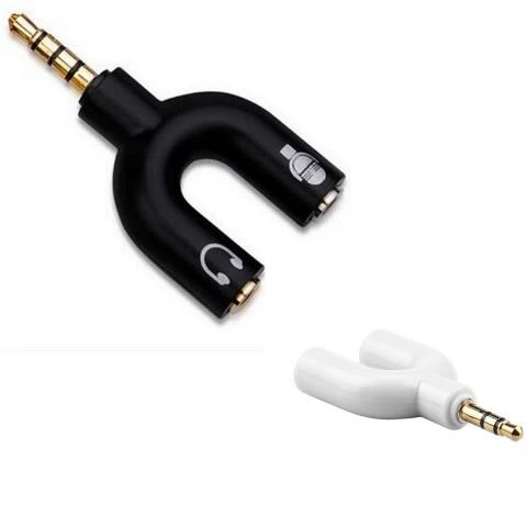 Mikrofon Kulaklık Ayırıcı Y Adaptör ürün görseli 1
