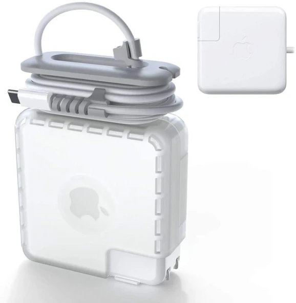 Macbook Magsafe ile Uyumlu USB-C 85W 87W 96W Şarj Aleti Koruma Kabı Kılıfı ürün görseli 1