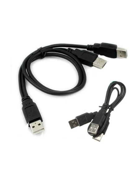 Harici Diskler için Y Kablo 3 Uçlu Usb 2.0 Kablo ürün görseli 1