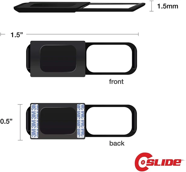 Webcam Kapağı Kapatıcı Koruyucu Aparat - Resim 2