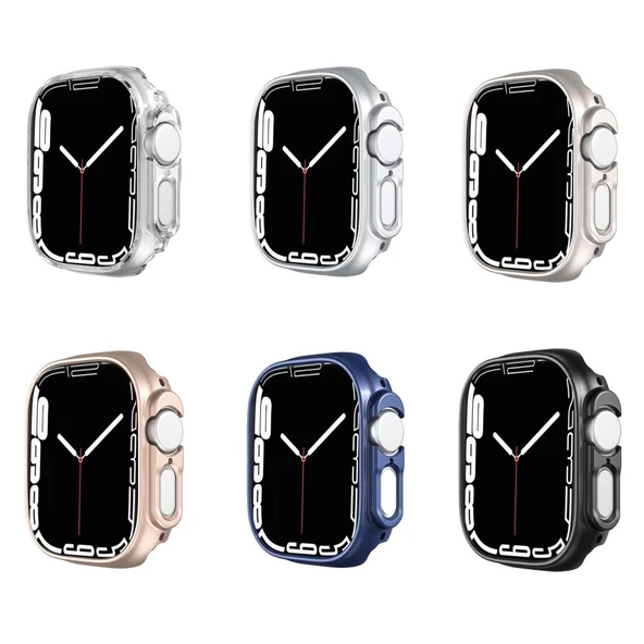 Apple Watch Ultra 49mm Uyumlu Rubber Sert Plastik Kılıf Kapak ürün görseli 1