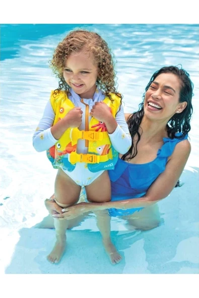 Deniz Yeleği - Şişme Can Yeleği - Yüzme Can Yeleği - Swim Vest - Şişme Cankurtaran Yelek 41x30 cm. ürün görseli 1