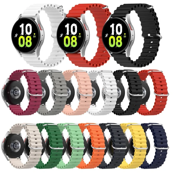 Samsung Gear S3 Watch 46mm Watch 3 45mm Uyumlu Ocean Kordon 22mm ürün görseli 1