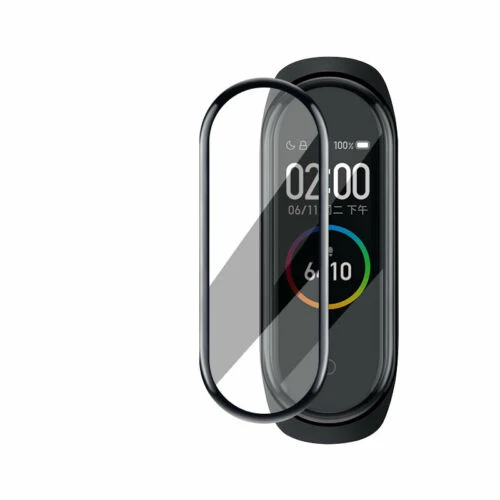 Xiaomi Mi Band 4 ile Uyumlu 5D Tam Kaplayan Kırılmaz Nano Ekran Koruyucu ürün görseli 1