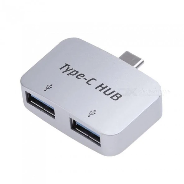 Type-C Usb 3.1 Çoklayıcı Hub 2 USB 3.0 2 Port Usb Hub ürün görseli 1