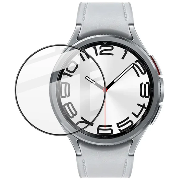 Samsung Galaxy Watch 6 Classic ile Uyumlu 47mm 3D Hd Full Ekran Koruyucu ürün görseli 1