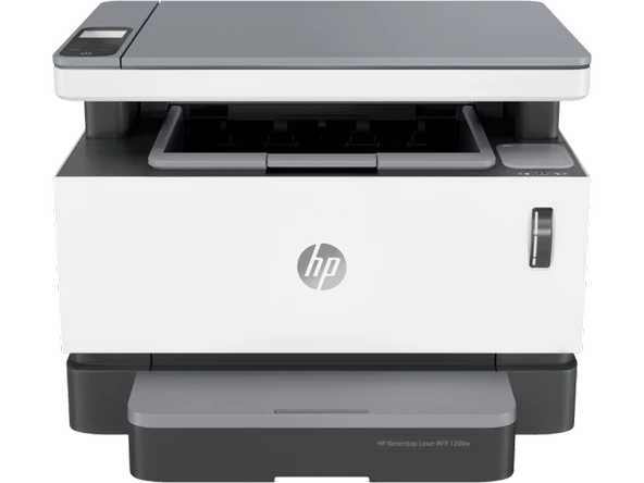 HP Neverstop 1200W 4RY26A Wi-Fi + Tarayıcı + Fotokopi Çok Fonksiyonlu Tanklı Lazer Yazıcı ürün görseli 1