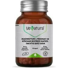 Venatura Magnezyum L-Treonat ve Köknar Ekstresi 90 Kapsül ürün görseli 1